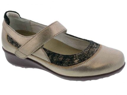 Drew Genoa - Women's Mary Jane Dusty Taupe Leather (143167Z)